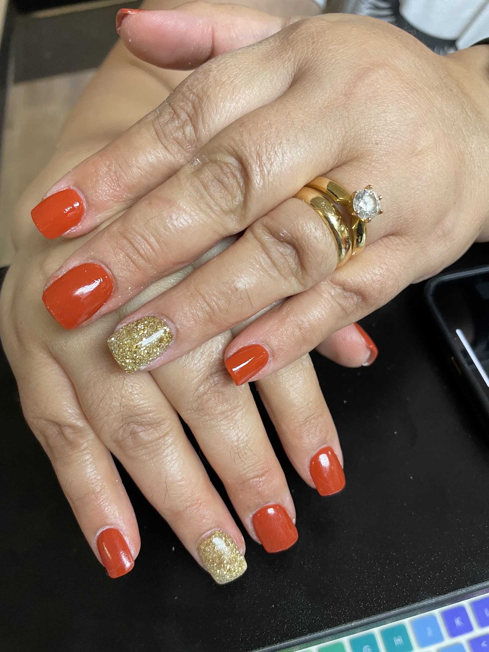 KV Nails & Lashes logo
